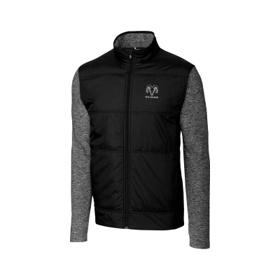 Men's Hybrid Quilted Full Zip Windbreaker Jacket